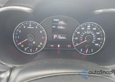 2016 Kia Forte Lx из США, поврежденный, VIN KNAFK4A69G5459004